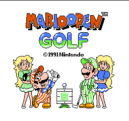 Mario Open Golf